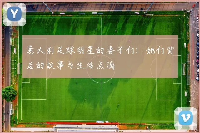 意大利足球明星的妻子们：她们背后的故事与生活点滴