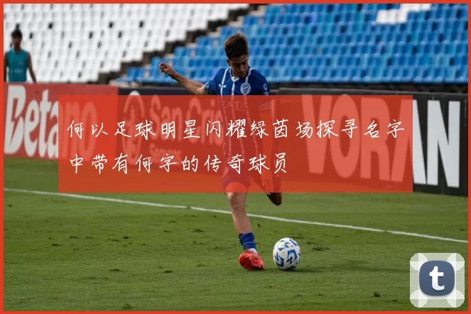 何以足球明星闪耀绿茵场探寻名字中带有何字的传奇球员